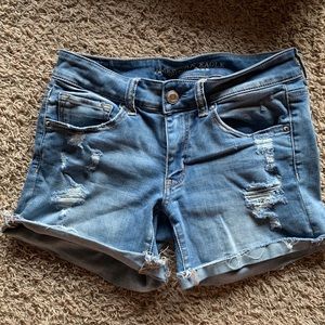American Eagle Super Stretch Denim Shorts